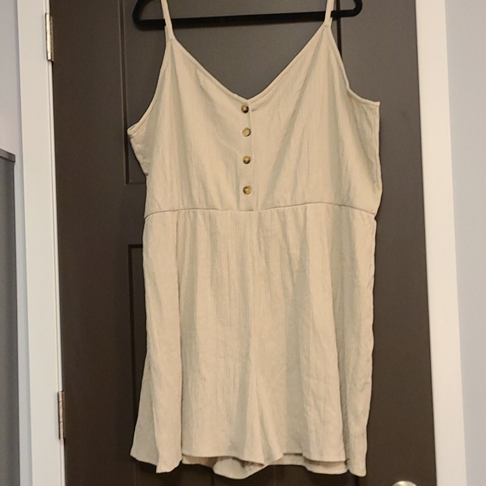 Beige H&M Romper